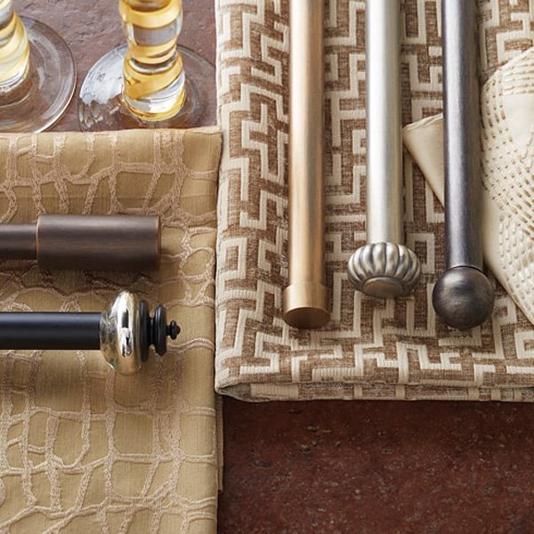High-Quality Drapery Hardware for Curtains by The Great Curtain Company in Austin, TX