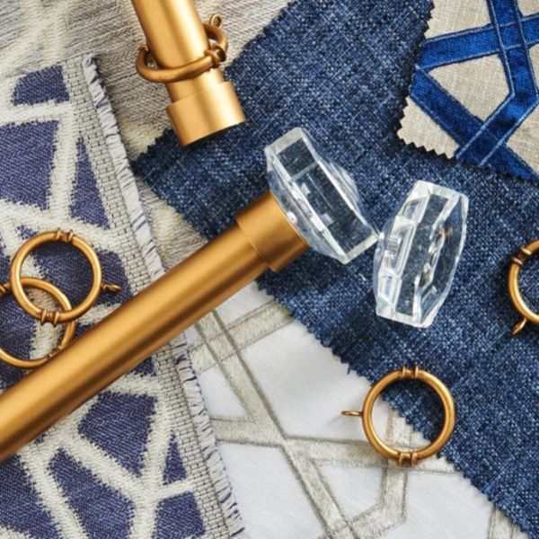 Stylish Drapery Rods for Modern Curtains by The Great Curtain Company in Austin, TX